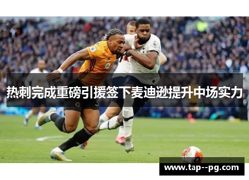 热刺完成重磅引援签下麦迪逊提升中场实力